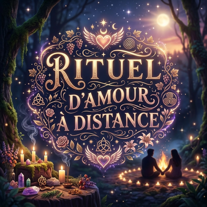 Rituel d’Amour à Distance : Le Rituel d’Amour Puissant pour Reconquérir Son Amour et Obtenir un Retour Affectif&nbsp;Rapide